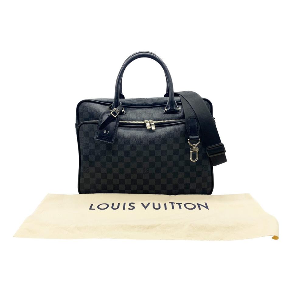 Louis Vuitton Icare Black Damier Graphite Canvas Laptop Bag - MyDesignerly