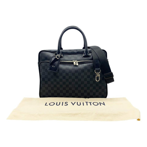 Louis Vuitton Icare Laptop Bag Damier Graphite Black