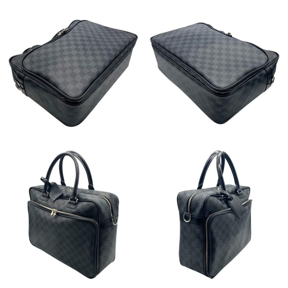 Louis Vuitton Icare Black Damier Graphite Canvas Laptop Bag