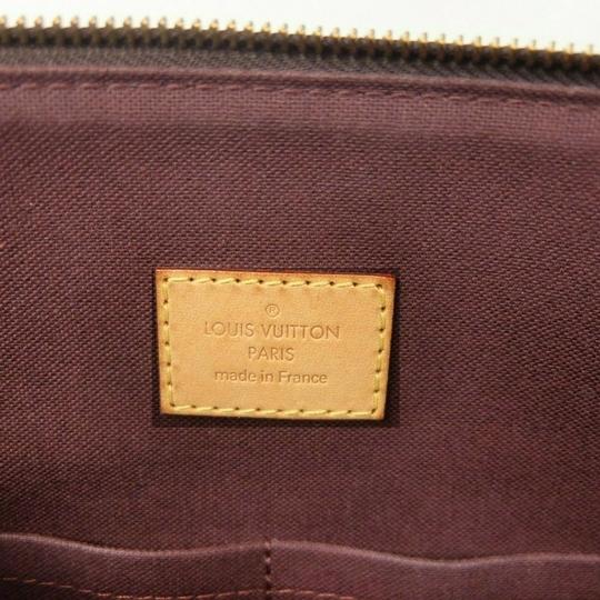 Louis Vuitton Iena Mm Brown Monogram Canvas Tote