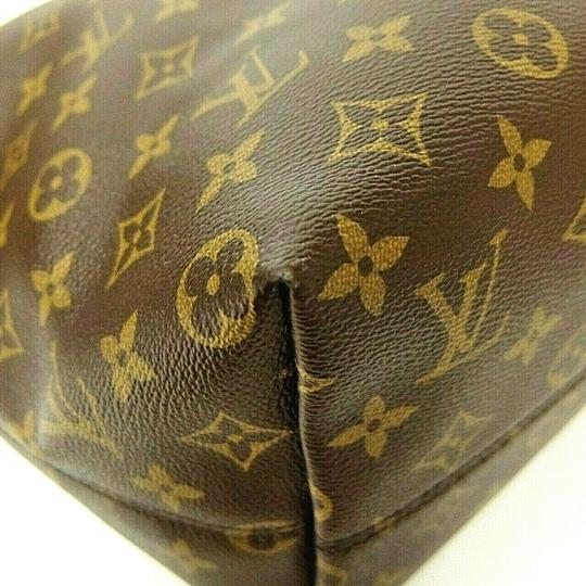 Louis Vuitton Iena Mm Brown Monogram Canvas Tote