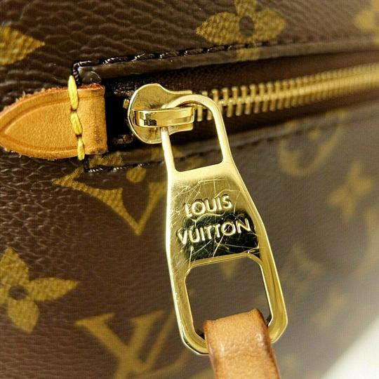 Louis Vuitton Iena Mm Brown Monogram Canvas Tote
