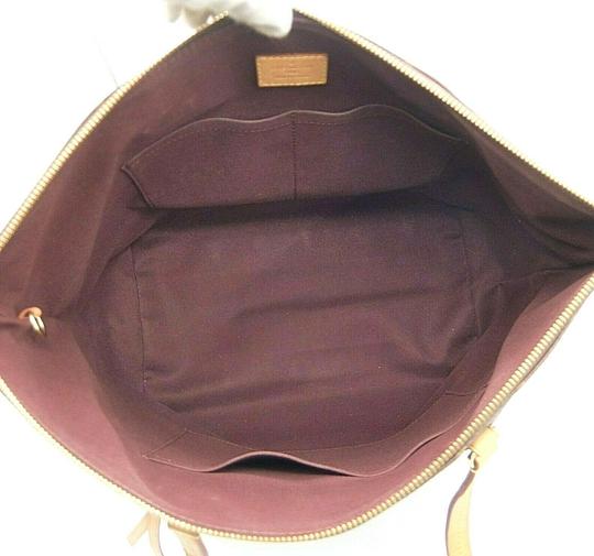 Louis Vuitton Iena Mm Brown Monogram Canvas Tote