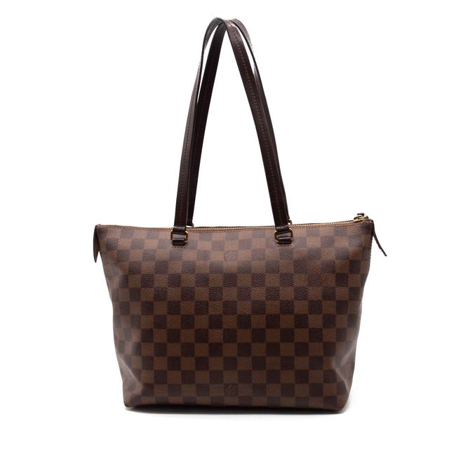 Louis Vuitton Iena Pm Brown Damier Ébène Canvas Tote