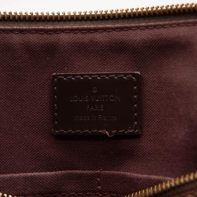 Louis Vuitton Iena Pm Brown Damier Ébène Canvas Tote
