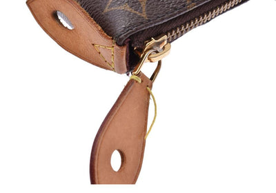 Louis Vuitton Iena Pm Brown Monogram Canvas Shoulder Bag