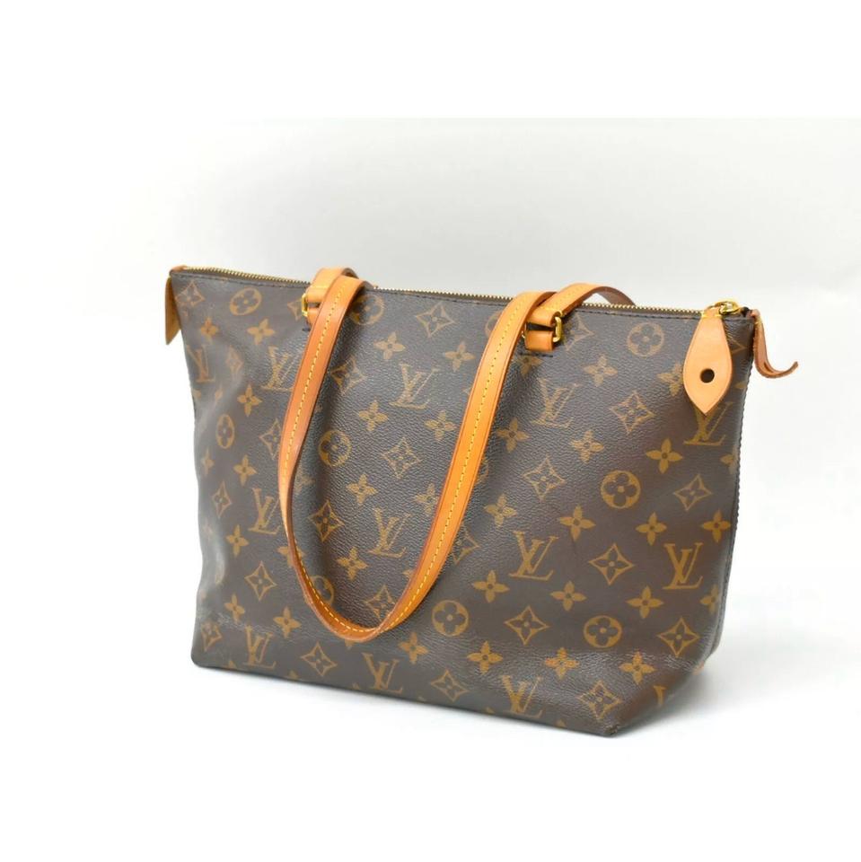 Louis Vuitton Iena Pm Monogram Tote Brown Coated Canvas Shoulder Bag