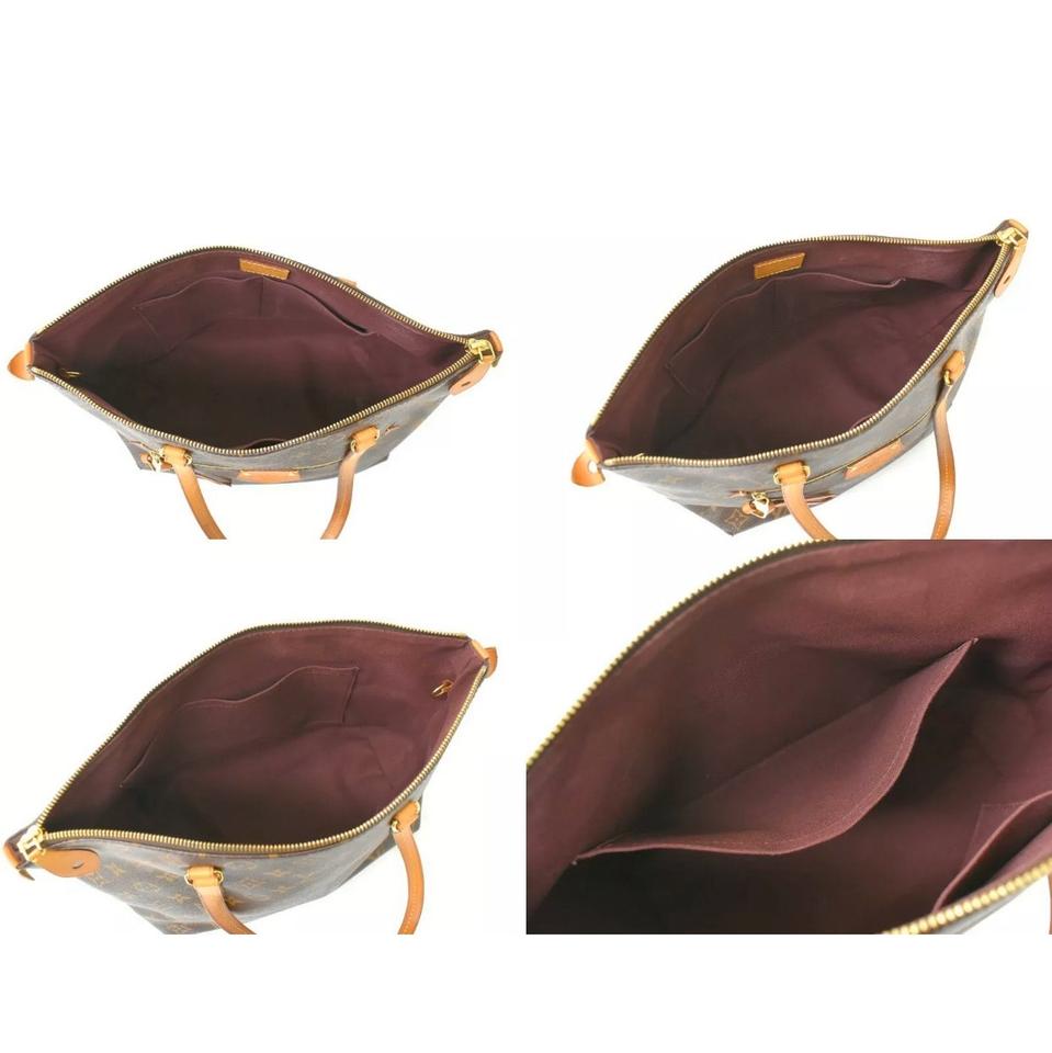 Louis Vuitton Iena Pm Monogram Tote Brown Coated Canvas Shoulder Bag