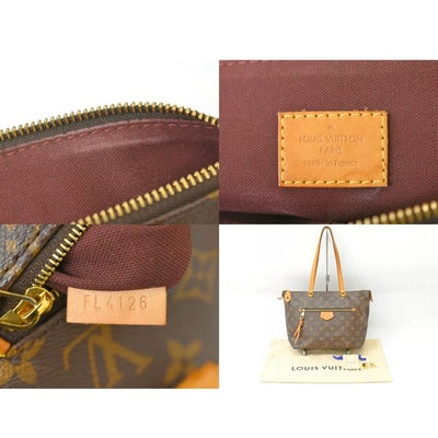 Louis Vuitton Iena Pm Monogram Tote Brown Coated Canvas Shoulder Bag