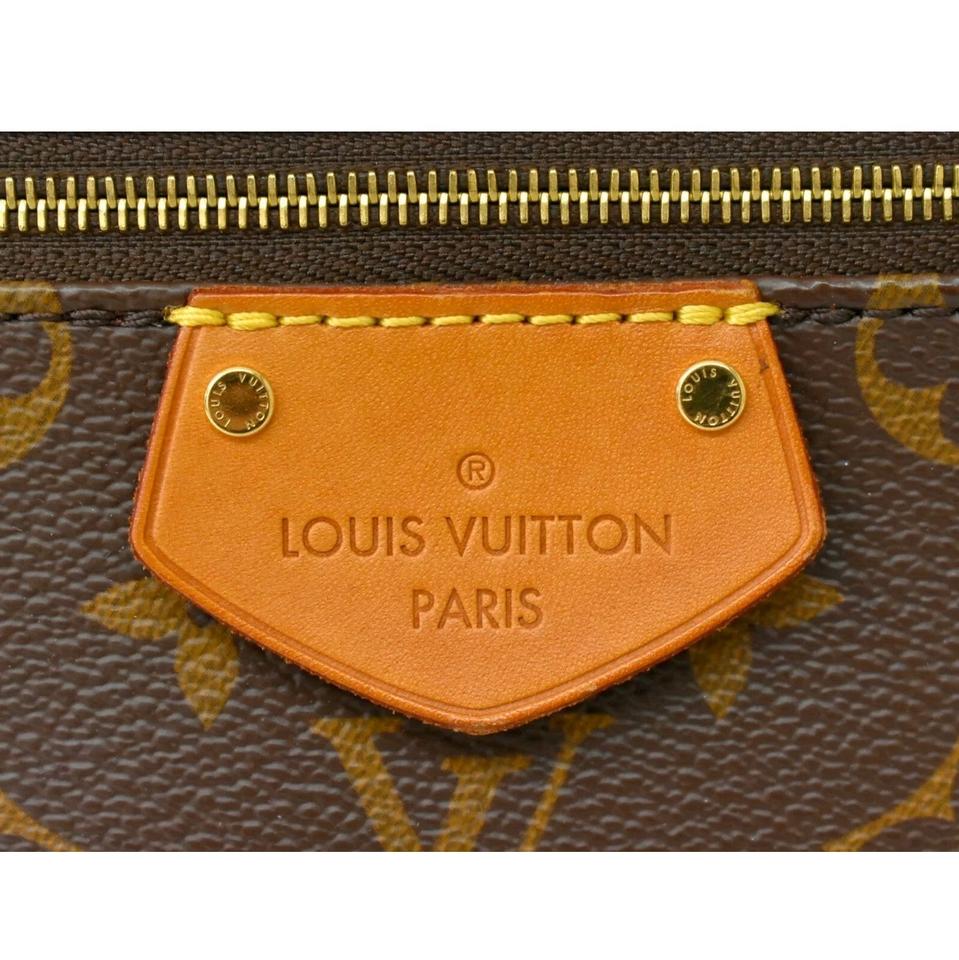 Louis Vuitton Iena Pm Monogram Tote Brown Coated Canvas Shoulder Bag
