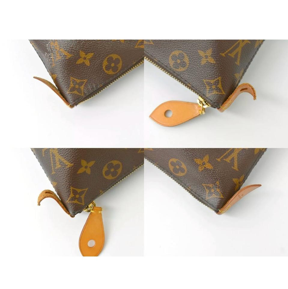Louis Vuitton Iena Pm Monogram Tote Brown Coated Canvas Shoulder Bag