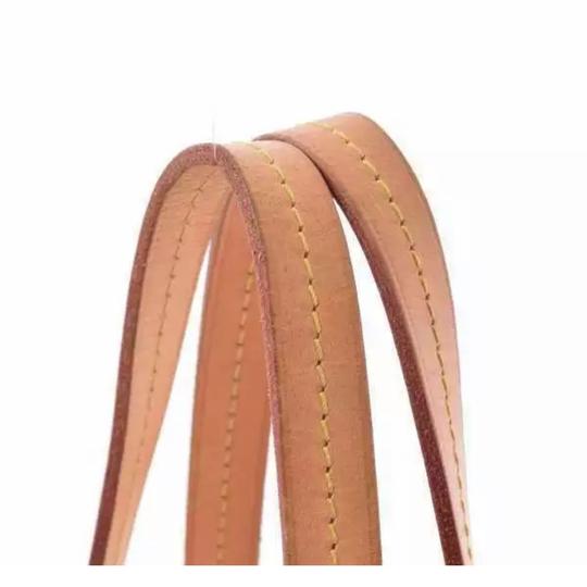 Louis Vuitton Iena Pm Rose Ballerine White Damier Azur Canvas Tote