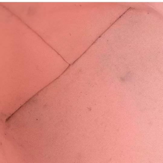 Louis Vuitton Iena Pm Rose Ballerine White Damier Azur Canvas Tote