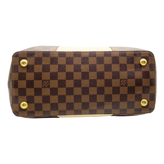 Louis Vuitton Jersey Creme Cream Damier Ébène Canvas Tote