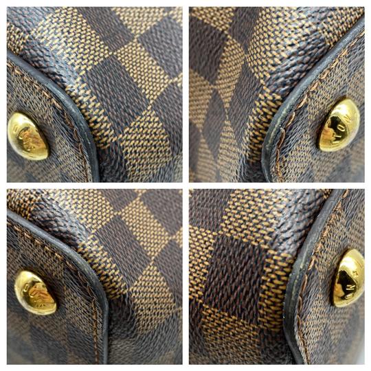 Louis Vuitton Jersey Creme Cream Damier Ébène Canvas Tote