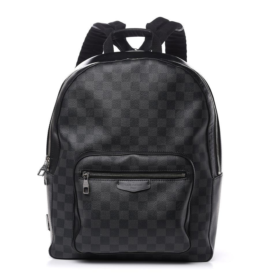 Louis Vuitton Josh Black Damier Graphite Canvas Backpack