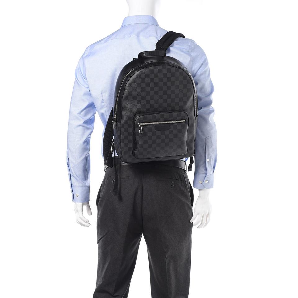 Louis Vuitton Josh Black Damier Graphite Canvas Backpack