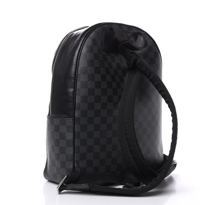 Louis Vuitton Josh Black Damier Graphite Canvas Backpack