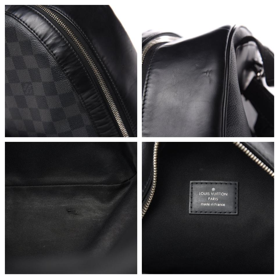Louis Vuitton Josh Black Damier Graphite Canvas Backpack