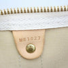 Louis Vuitton Keepall Damier Azur Bandouliere 55 White Canvas Weekend/Travel Bag