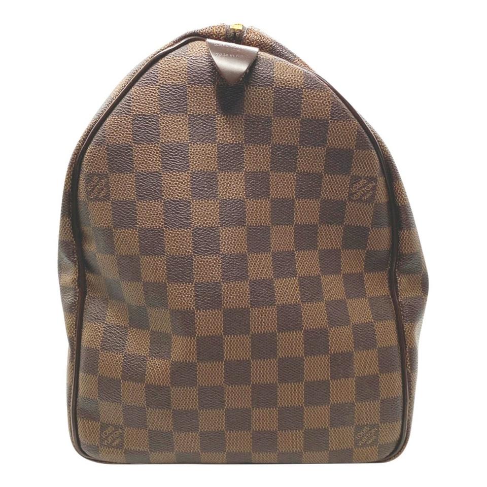 Louis Vuitton Keepall Duffle 50 Brown Damier Ebene Canvas Weekend/Travel Bag