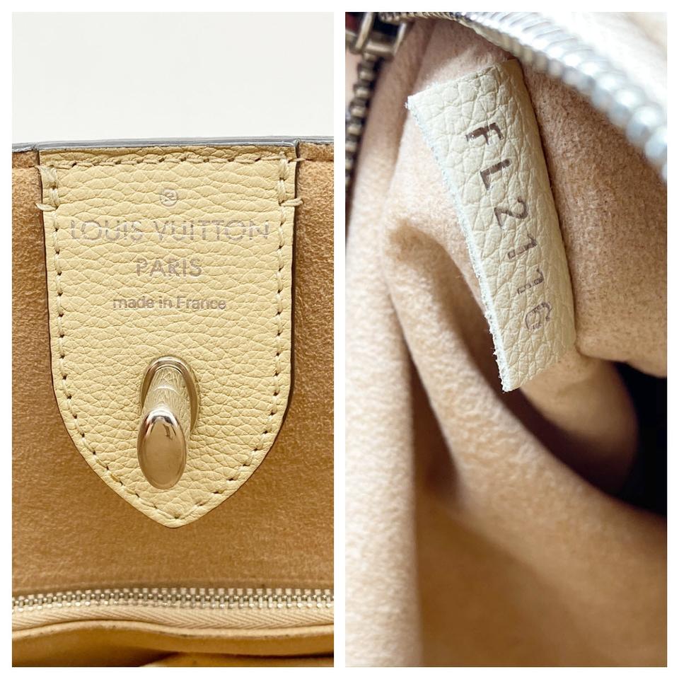 Louis Vuitton Cabas Lockme Black and Nude Vanille Beige Leather Tote