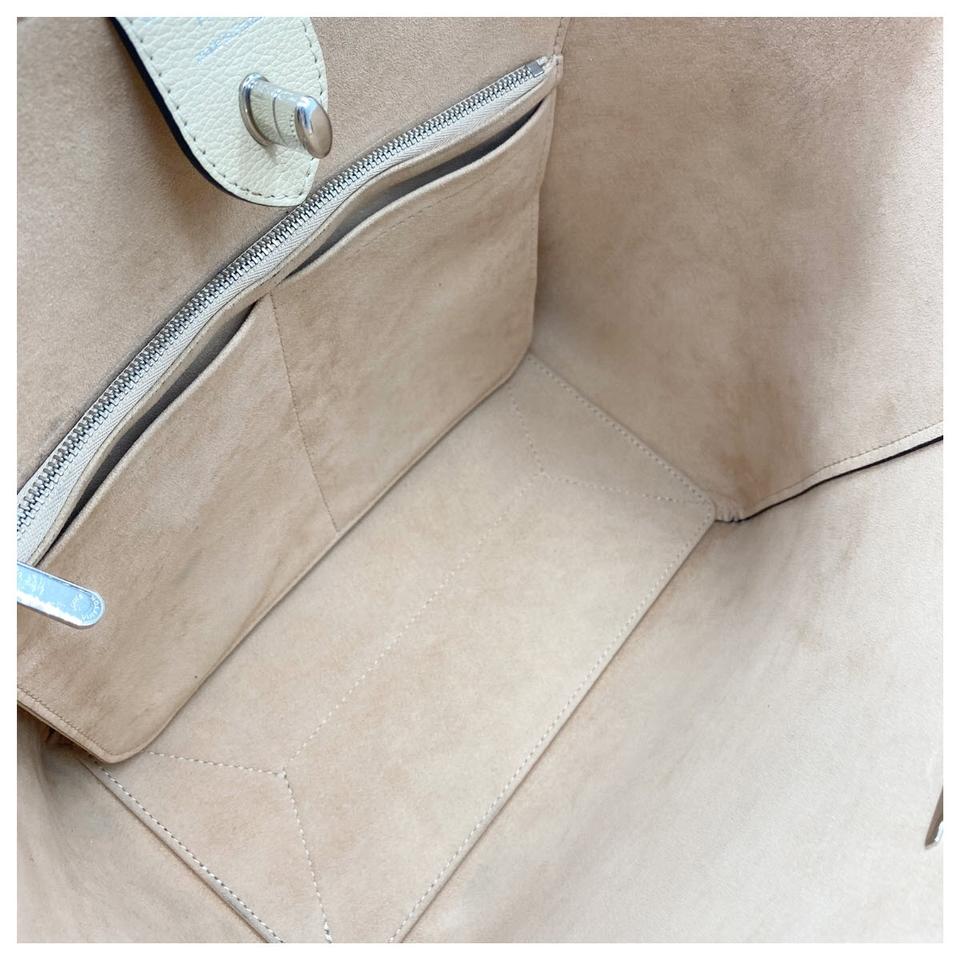 Louis Vuitton Cabas Lockme Black and Nude Vanille Beige Leather Tote