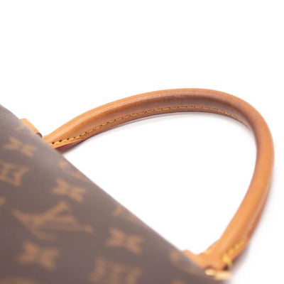 Louis+Vuitton+Marignan+Shoulder+Bag+Beige+Canvas%2FLeather for