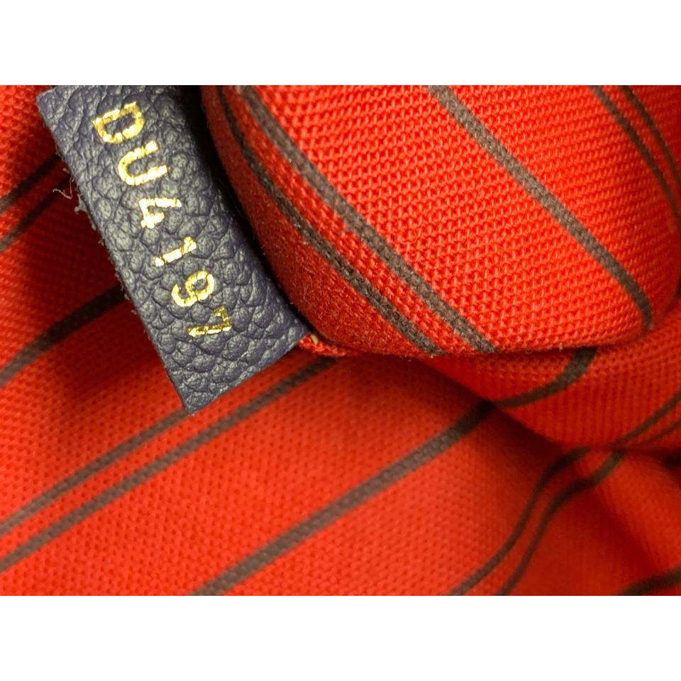 Louis Vuitton Melie Marine Rouge Blue Monogram Empreinte Leather Shoulder Bag