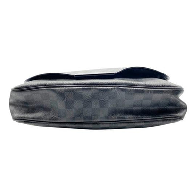 Louis Vuitton "Daniel Mm" Black Damier Graphite Canvas Laptop Bag