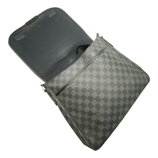 Louis Vuitton Messenger District 871982 Damier Graphite Gm Daniel Black  Coated Canvas Laptop Bag, Louis Vuitton