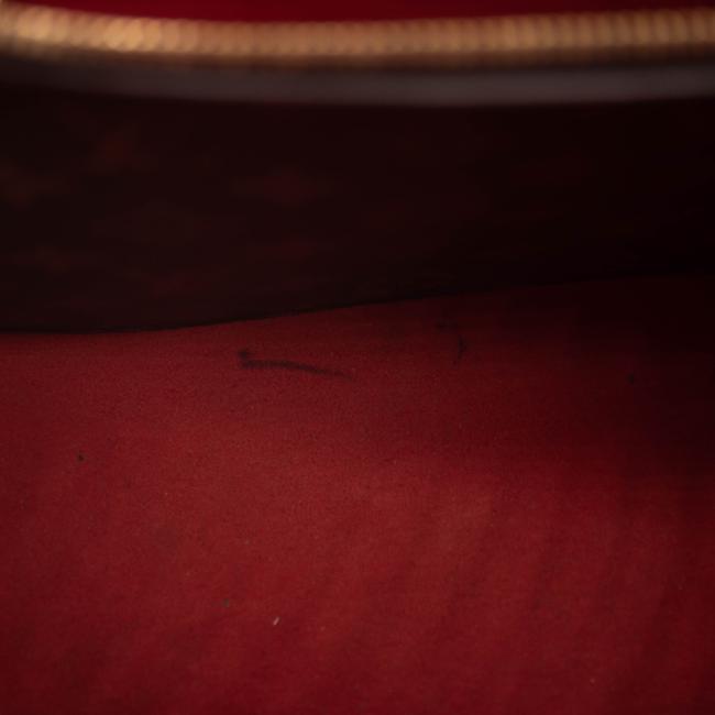 Louis Vuitton Monogram Neonoe Mm Coquelicot Red Coated Canvas Hobo Bag