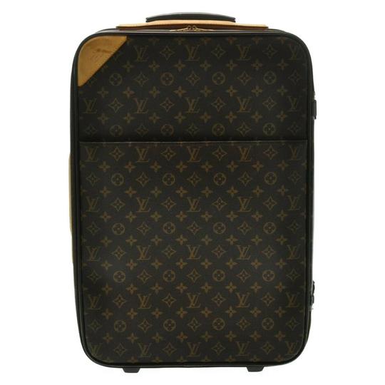 Louis Vuitton Monogram Pegase 55 Brown Canvas Weekend/Travel Bag
