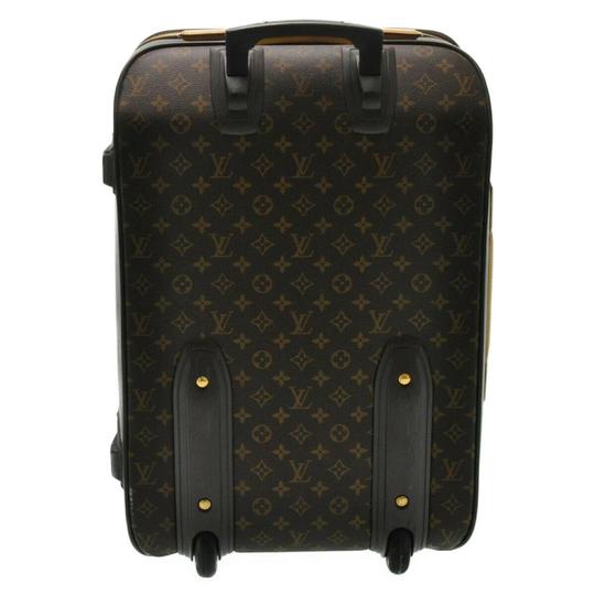 Louis Vuitton Monogram Pegase 55 Brown Canvas Weekend/Travel Bag