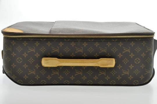 Louis Vuitton Monogram Pegase 55 Brown Canvas Weekend/Travel Bag