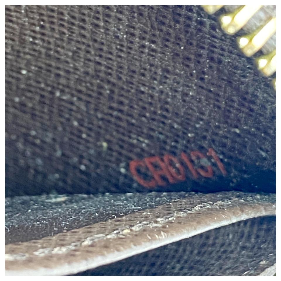 Louis Vuitton Monogram Zippy Damier Ebene Zip Around Wallet