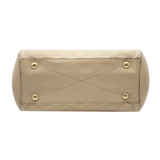 Louis Vuitton Montaigne Beige Monogram Empreinte Leather Shoulder Bag