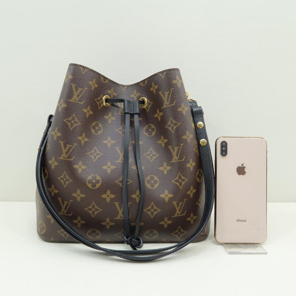 Louis Vuitton NéoNoé Brown Monogram Canvas Shoulder Bag