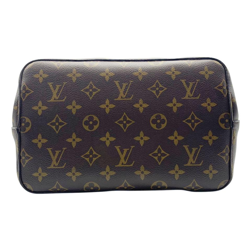 Louis Vuitton Neonoe Rose Poudre Brown Monogram Canvas Shoulder Bag