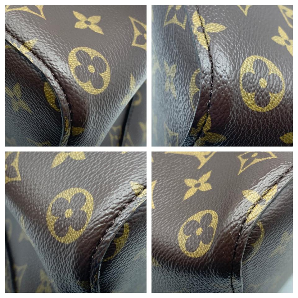 Louis Vuitton Neonoe Rose Poudre Brown Monogram Canvas Shoulder Bag
