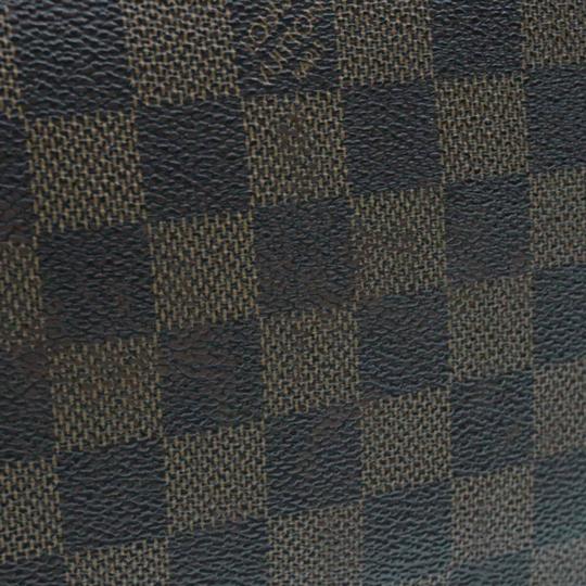 Louis Vuitton Neverfull Bag Damier Ebene Mm N51105 Brown Canvas Tote