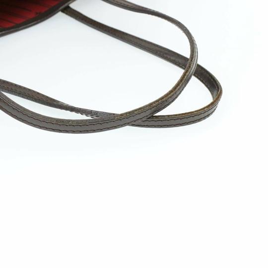 Louis Vuitton Neverfull Bag Damier Ebene Mm N51105 Brown Canvas Tote