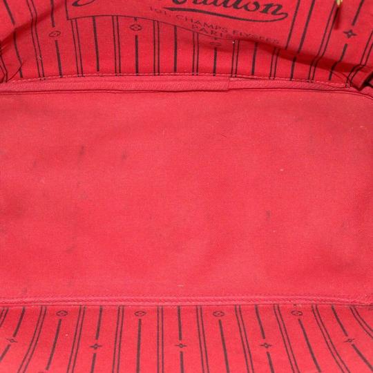 Louis Vuitton Neverfull Bag Damier Ebene Mm N51105 Brown Canvas Tote