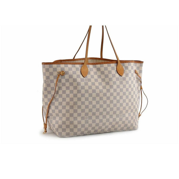 Louis Vuitton Damier Azur Neverfull MM - Neutrals Totes, Handbags