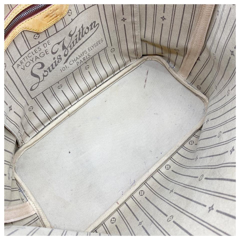 Louis Vuitton Neverfull Bag Mm Brown Monogram Canvas Tote