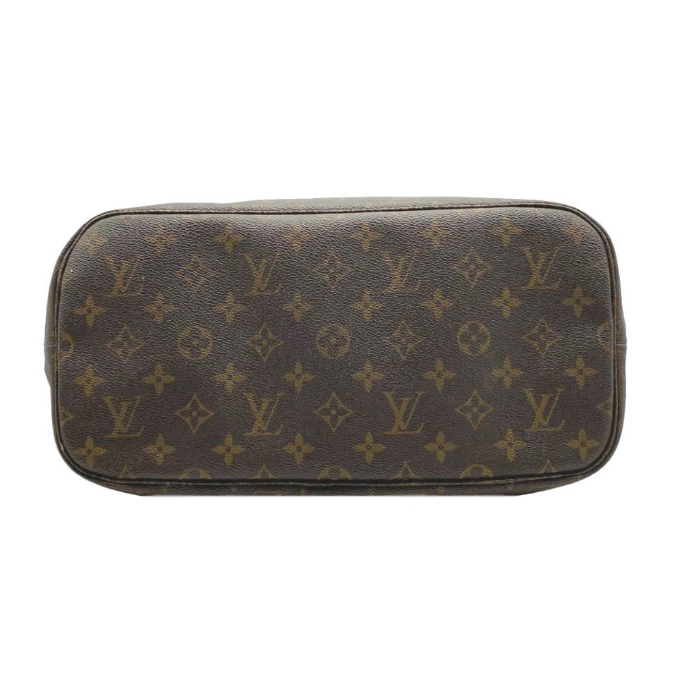 Louis Vuitton Neverfull Bag Mm Brown Monogram Canvas Tote
