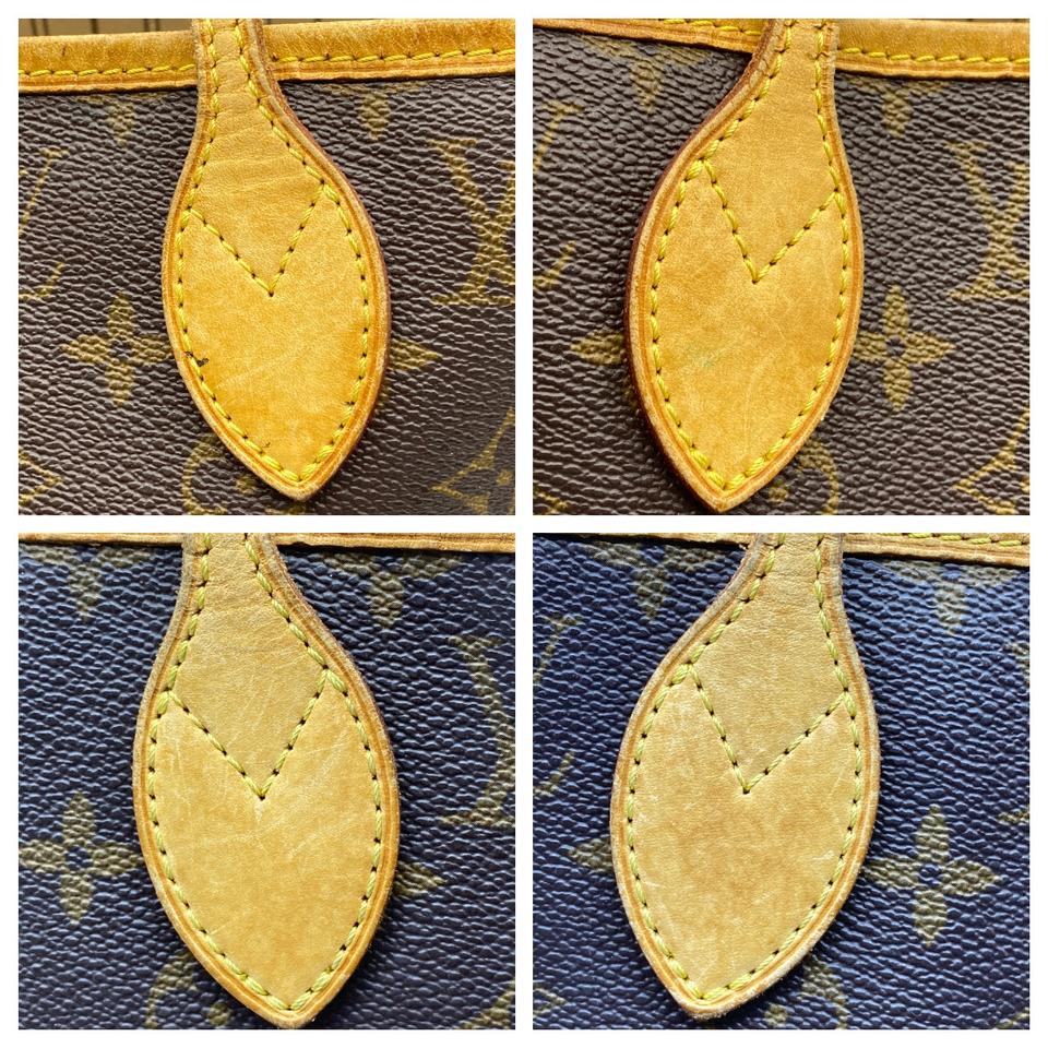 Louis Vuitton Neverfull Bag Mm Brown Monogram Canvas Tote