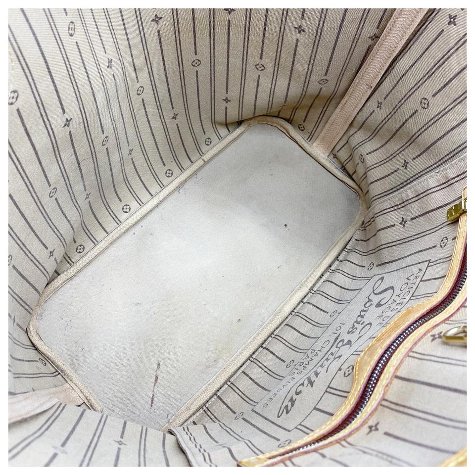 Louis Vuitton Neverfull Bag Mm Brown Monogram Canvas Tote