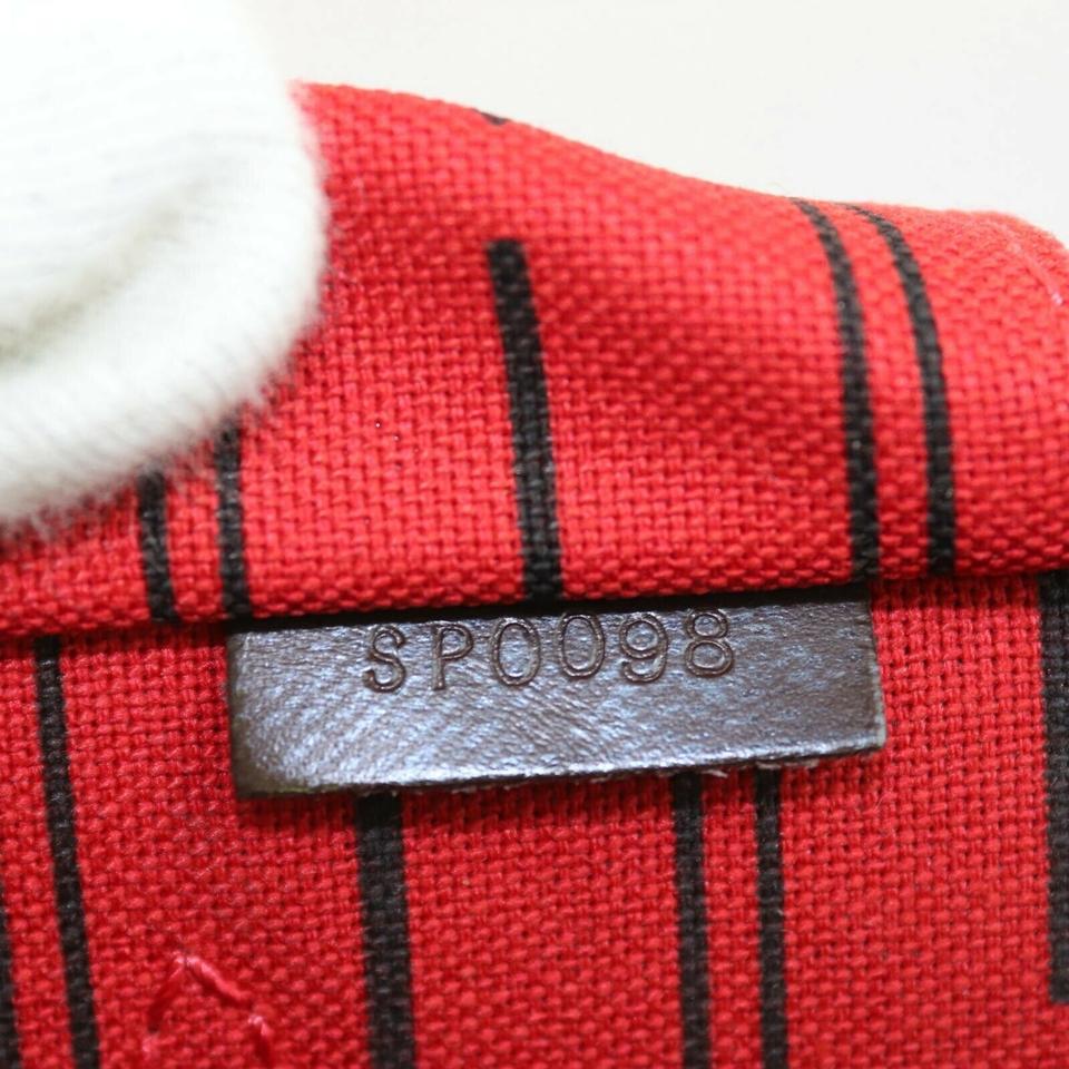 Louis Vuitton Neverfull Bag Mm Damier Ebene Brown Canvas Tote