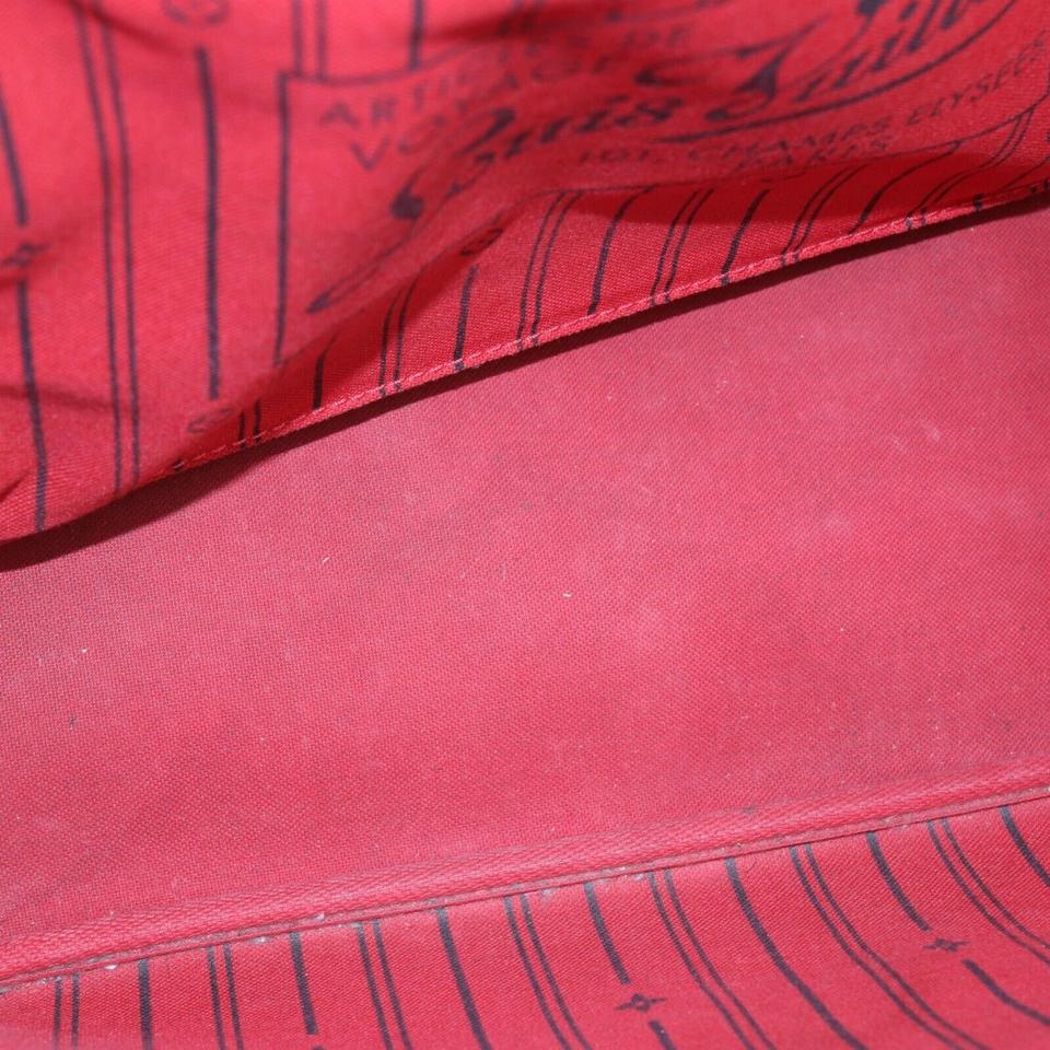 Louis Vuitton Neverfull Bag Mm Damier Ebene Brown Canvas Tote